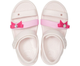 Дитячі сандалії для дівчинки Crocs Keeley Charm Sandal Barely Pink (24/25, бежевий) - зображення 7