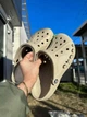 Жіночі крокси Crocs Baya Clog Cobblestone (42-43, бежевий) - зображення 3