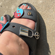 В'єтнамки чоловічі Crocs Classic Feel the Positivity Sandal Black (46-47, чорний) - зображення 9