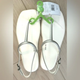 Жіночі сандалі Crocs Miami Thong Flip Metallic Chalk (38-39, сріблястий) - изображение 14
