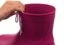 Жіночі гумові чоботи Crocs Freesail Shorty Rain Boot Pink Berry (33/34, яскраво-рожевий) - зображення 2