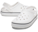 Жіночі крокси Crocs Crocband Clog Off Court White (37-38, білий) - зображення 1