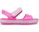 Дитячі сандалії для дівчинки Crocs Bayaband Kids Sandal Electric Pink (21/22, рожевий) - зображення 8