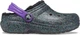 Дитячі Крокси Утеплені Crocs Classic Glitter Lined Clog Kids Starry Skies Glitter (37-38, чорний) - изображение 10