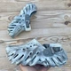Чоловічі крокси Crocs Echo Marbled Clog Moonlight/Multi (39-40, сірий) - зображення 3