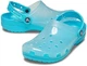 Жіночі крокси Crocs Classic Translucent Clog Digital Aqua (42-43, блакитні) - зображення 1