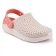 Дитячі крокси для дівчинки Crocs LiteRide Kids Clog Grey/Powder/White (34/35, пудра) - изображение 7