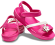 Дитячі сандалії для дівчинки Crocs Lina Sandals Candy Pink (25/26, рожевий) - изображение 1