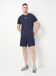 Шорты хлопковые короткие мужкие Everlast Pantalone Corto Heavy Jersey 38M191G05-4000 M Blu Navy (8052995753111) - изображение 3