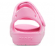 Дитячі сандалії для дівчинки Crocs Classic Cross-Strap Sandal Pink Lemonade (25/26, розовый) - изображение 5