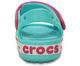 Дитячі сандалії для дівчинки Crocs Crocband Kids Sandal Pool/Candy Pink (22/23, блакитні) - зображення 4