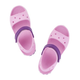 Дитячі сандалії для дівчинки Crocs Crocband Sandal Carnation/Amethyst (32/33, розовий) - зображення 7