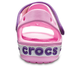 Дитячі сандалії для дівчинки Crocs Crocband Sandal Carnation/Amethyst (32/33, розовий) - зображення 11