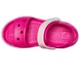 Дитячі сандалії для дівчинки Crocs Bayaband Sandal Kids Candy/Pink (34/35, рожевий) - изображение 4