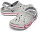 Жіночі крокси Crocs Bayaband Clog Light Grey/Candy Pink (40-41, сірий) - зображення 1
