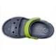 Дитячі сандалії для хлопчика Crocs Bayaband Sandal Kids Charcoal (28/29, сірі) - изображение 7