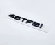 Надпись значок на багажник эмблема AUDI 45 TFSI ЧЕРНЫЙ ГЛЯНЕЦ 4H0-853-744-A-2ZZ - изображение 1