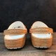 Жіночі крокси Crocs Classic Gold Glitter Clog (38-39, золотий) - зображення 4