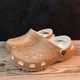 Жіночі крокси Crocs Classic Gold Glitter Clog (38-39, золотий) - зображення 11