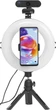 Lampa pierścieniowa ze statywem Hama Smart-80 V2 Black (4007249046574) - obraz 3