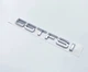 Эмблема шильдик надпись на багажник AUDI 55 TFSI ХРОМ 80A-853-744-L-2ZZ - изображение 1