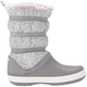 Дитячі крокси зимові чоботи для дівчинки Crocs Crocband Winter Boot Grey (33-34, сірий) - изображение 3