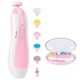 Детский маникюрный набор NAIL TRIMMER XL-667, триммер 6 в 1, полировщик ногтей с LED, для детей и взрослых розовый - изображение 4