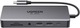 Hub USB Ugreen CM681 11-in-1 USB-C to 3xUSB 3.0/USB-C/2xHDMI/RJ-45/AUX/SD/TF/PD 100W Grey (6941876219780) - obraz 1