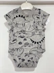 Бодік для хлопчика Carters 16528112 6 міс 61-69 см Сірий - зображення 1