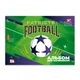 Альбом для малювання YES А4 28 скоба, з перфорацією Football - изображение 2