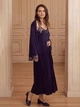 Халат женский больших размеров Effetto Bridal S03402 XL Синий (2000985256049) - изображение 4