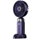 Портативний вентилятор Mini fan XL-880 діаметр 9 см з підставкою для телефону та дисплеєм Синій - зображення 1