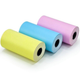 Портативний мініпринтер Mini printer Pink +4 шт звичайного + 3 шт самоклеючий +3 шт кольорового+ чохол - зображення 7