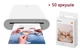 Принтер портативный Mi Pocket photo printer для друку фото + Подарунок 50 листів клейкого фотопаперу - зображення 1