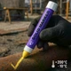 Будівельний промисловий термостійкий водостійкий маркер для нанесення розмітки та маркування на метал, скло, дерево, гуму, фарбу; стійкий до високих температур та зносу; для зовнішніх та внутрішніх робіт; Solid Marker, жовтий - зображення 2