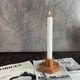 Бетонный подсвечник - Шестигранный Бронзовый - изображение 4