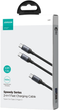 Kabel Joyroom Speedy Series S-A21 2in1 USB Type-C - 2 x USB Type-C 100W 1.5 m Black (AT6941237100764) - obraz 5