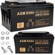 Акумуляторна батарея Volt Polska AGM 12V 65 Ah (6AKUXAG065) - зображення 2