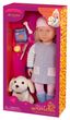 Lalka Our Generation Meagan z pieskiem 46 cm (062243405196) - obraz 1