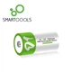 Акумуляторні батарейки SMARTOOOLS тип D (R20, 373, LR20, L20) Li-ion 12000mWh Type-C (2 шт) - зображення 4