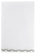 Ręcznik Homla Zareya Ecru z haftowanymi listkami 70 x 130 cm (5906496734823) - obraz 1