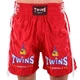 Шорты для тайского бокса кикбоксинга MMA мужские Twins Special 5075 размер M (44-46) Red - изображение 2