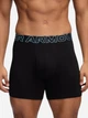 Набор трусов-боксеров мужских хлопковых Under Armour Underwear Boxers Performance Cotton - Solid 6 3PK 1383889-003 M 3 шт Черный (197571647984) - изображение 2