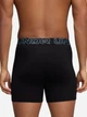 Набор трусов-боксеров мужских хлопковых Under Armour Underwear Boxers UA Performance Cotton - Solid 6 3PK 1383889-003 L 3 шт Черный (197571647977) - изображение 3