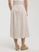Спідниця міді літня жіноча Big Star Cosmo 800 M Бежева (5900714890162) - зображення 2