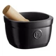 Ступка керамическая с пестиком Emile Henry Kitchen Tools 950 мл Черный 710257 (08701265) - изображение 1