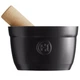 Ступка керамическая с пестиком Emile Henry Kitchen Tools 950 мл Черный 710257 (08701265) - изображение 3