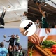 Бандаж на 5 пальців рук для фіксації кістяшок Dedos фіксатори суглобів для спорту / реабілітації при остеоартриті, переломах, 5 шт, чорний (106661718) - зображення 2