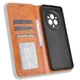 Чохол-книжка Deexe Retro Style для Realme 14 Pro Plus - Brown - зображення 4