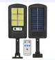 Вуличний ліхтар на стовп Solar Light 6COB із пультом на сонячних батареях чорний - зображення 4